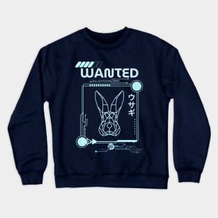 Cyber Rabbit 3: Wanted Crewneck Sweatshirt